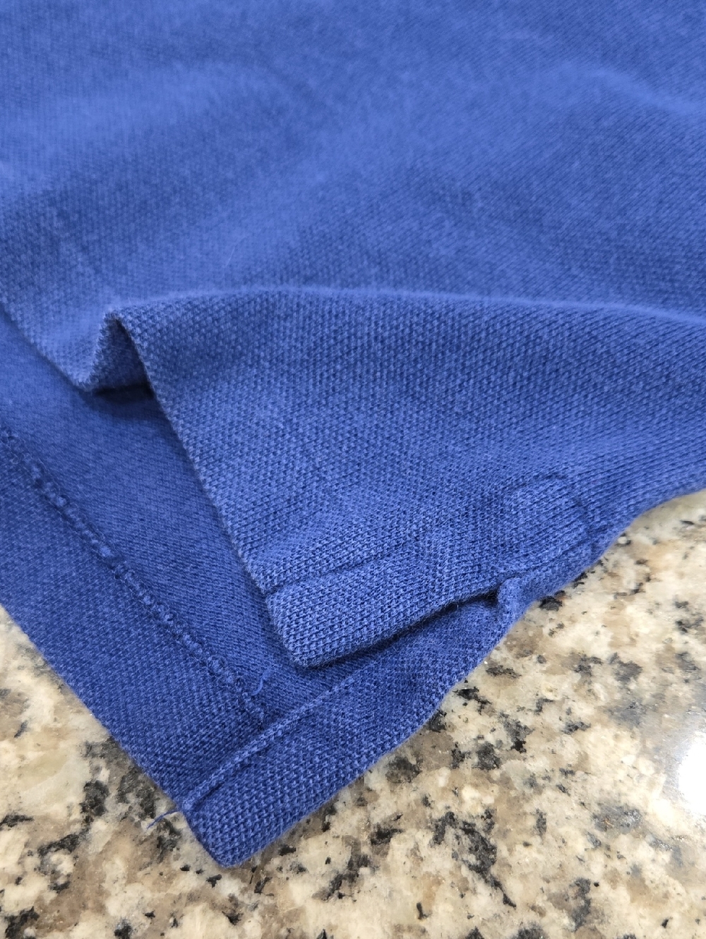 POLO RALPH LAUREN POLO BEAR CUSTOM SLIM FIT POLO SHIRT. SIZE MEDIUM NAVY BLUE - Picture 10 of 10